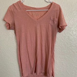 Light pink pocket tee